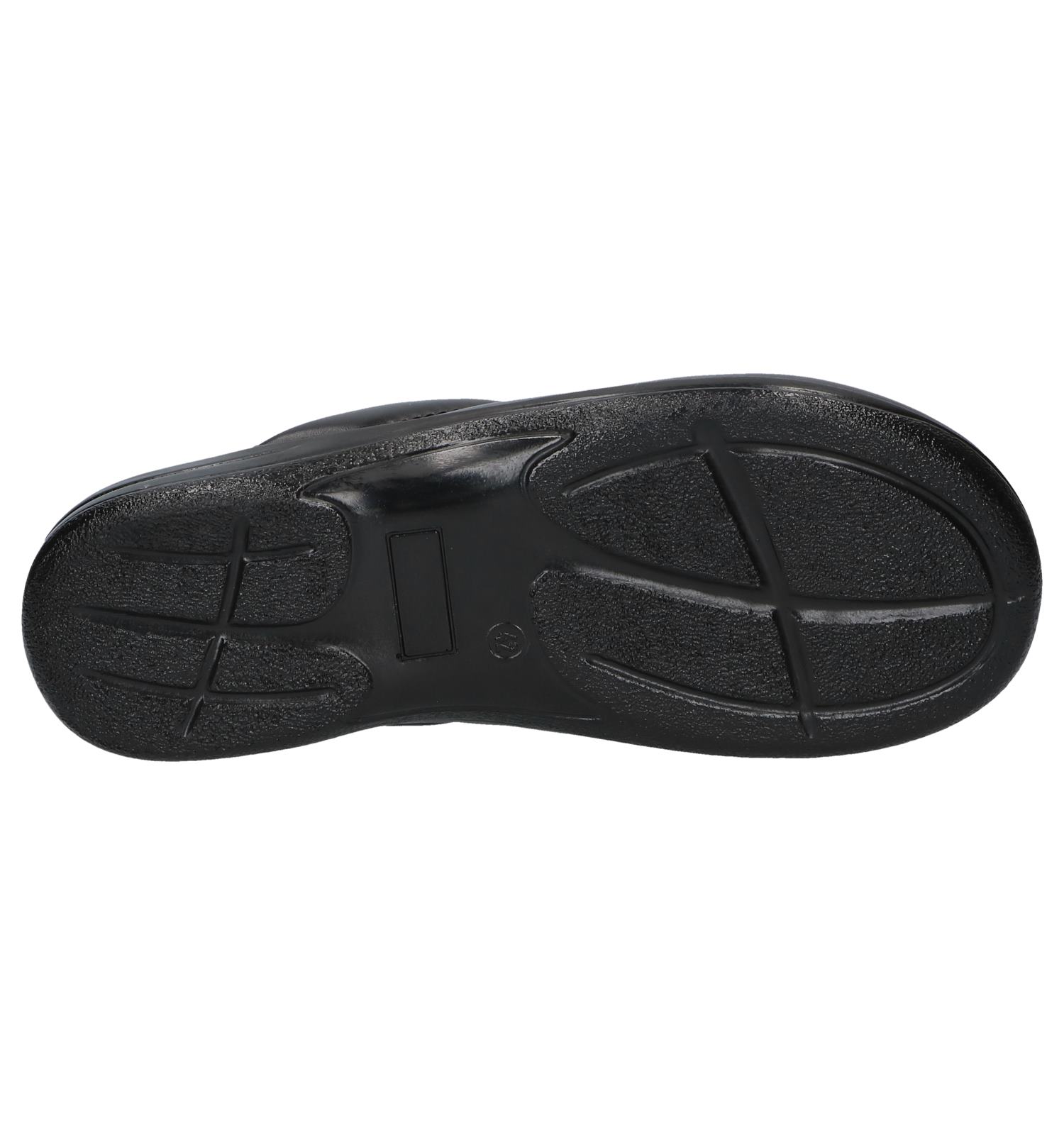 Pantoffels zwart
