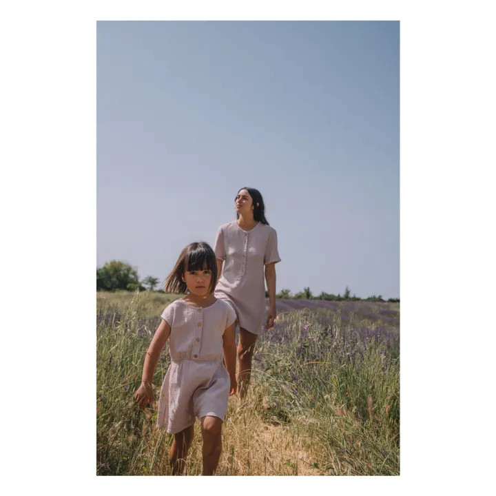 Studio Bohème Combishort Loulou Gaze de Coton | Parme