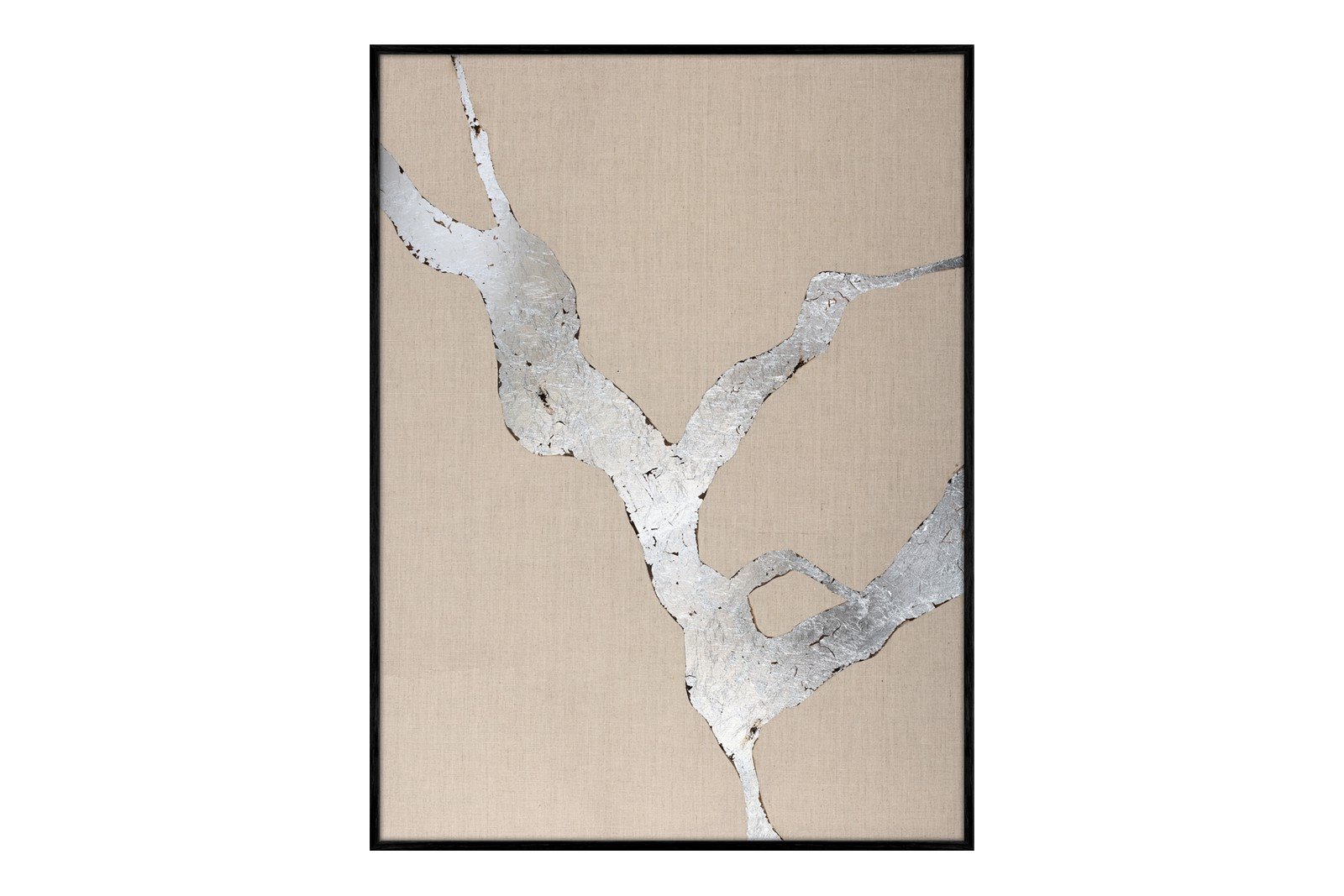 Wild Horizon Silver 90x120 cm Black Frame