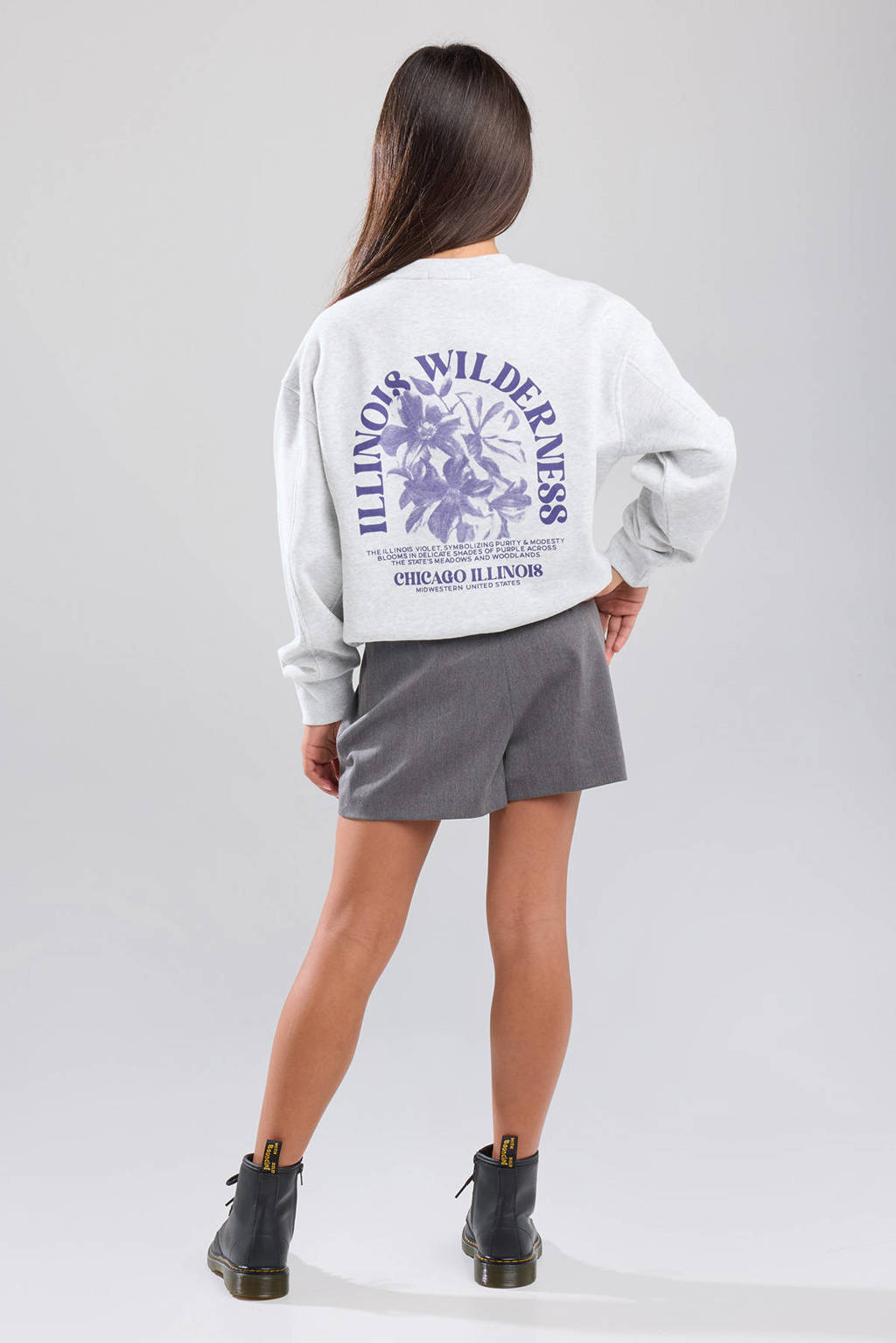 America Today skort grijs