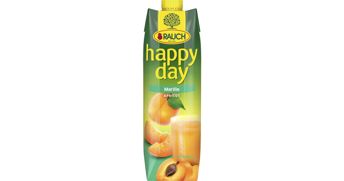 Rauch Happy Day Marille 1,0 Liter (Einweg)