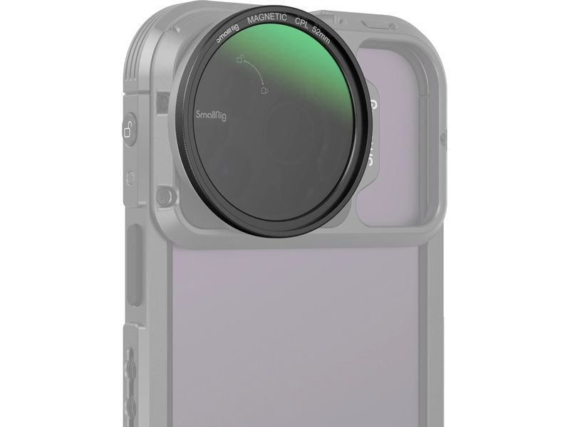 Smallrig MagEase CLP-Filter 52 mm Magnetisches CPL-Filter