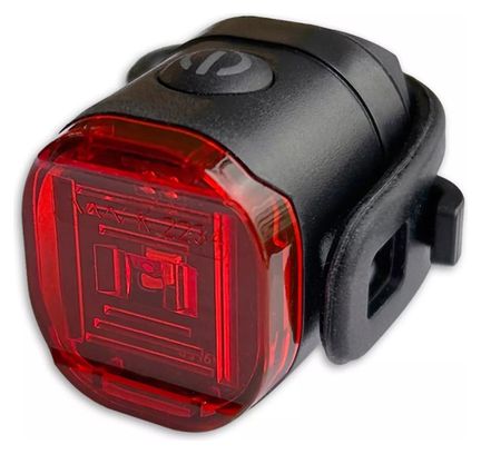 Feu arrière à LED rechargeable par USB - Visibilité à 270 degrés