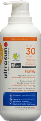 ULTRASUN Family Creme SPF30 -25% Disp 400 ml