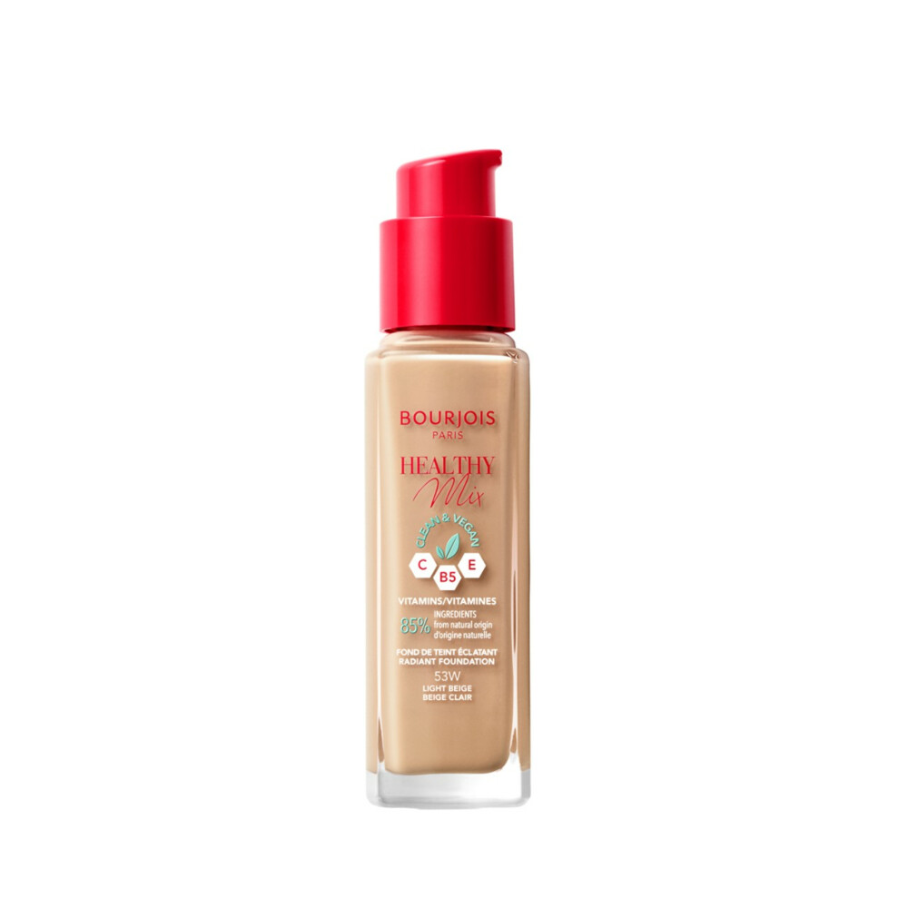 Bourjois Paris Healthy Mix Clean Foundation 053 Light Beige30 ml