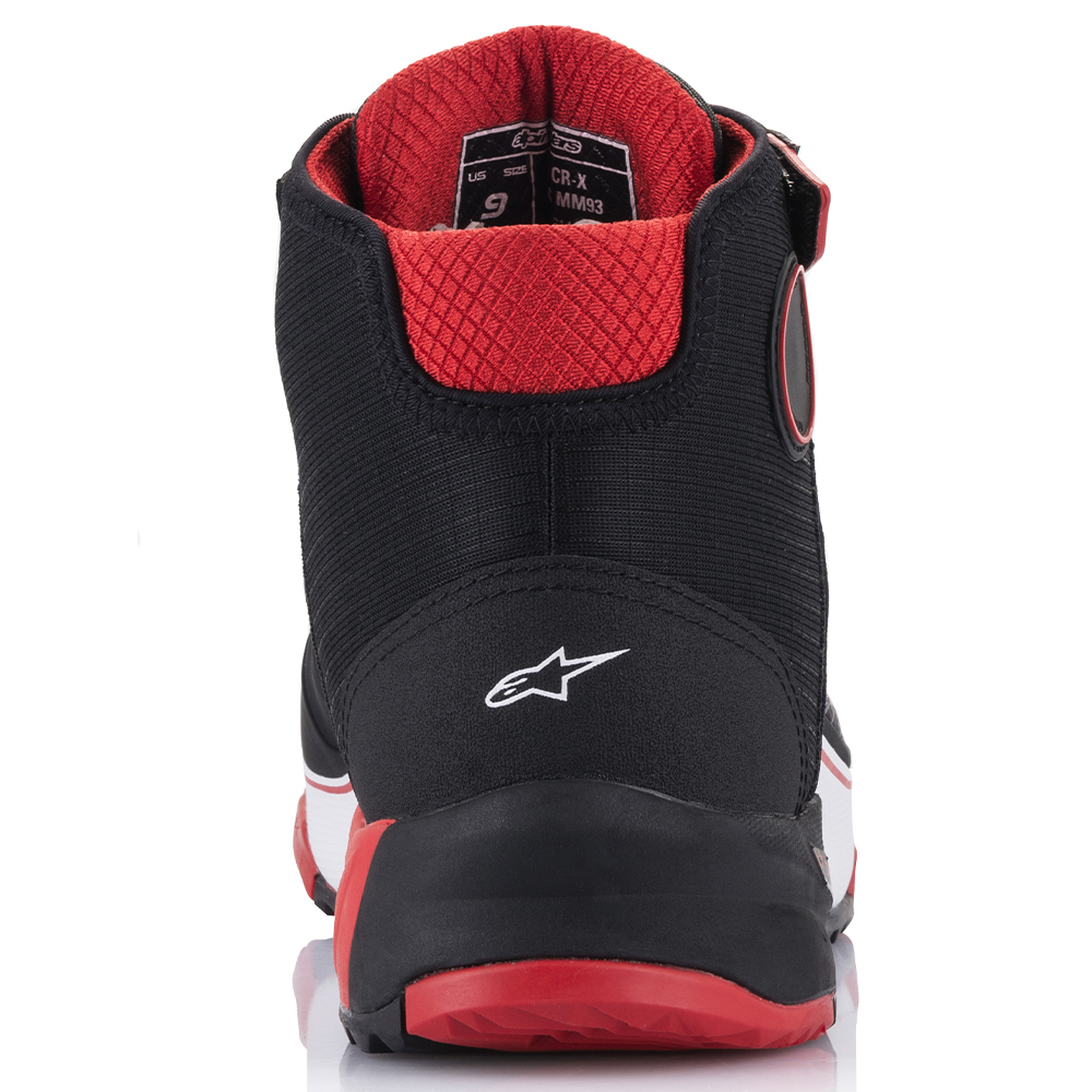 Alpinestars - Baskets CR-X Drystar® MM93 Noir / Rouge / Blanc
