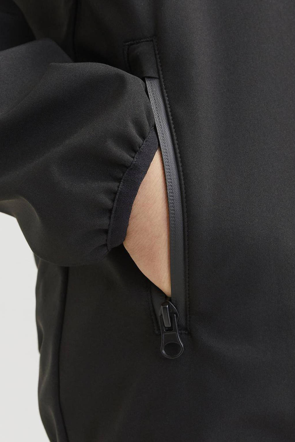 JACK & JONES softshell jas zwart