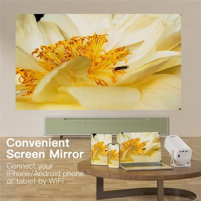 S40 Ultra Android Gaming Projektor LED 1024x600P 120 ANSI Lumen 30-100