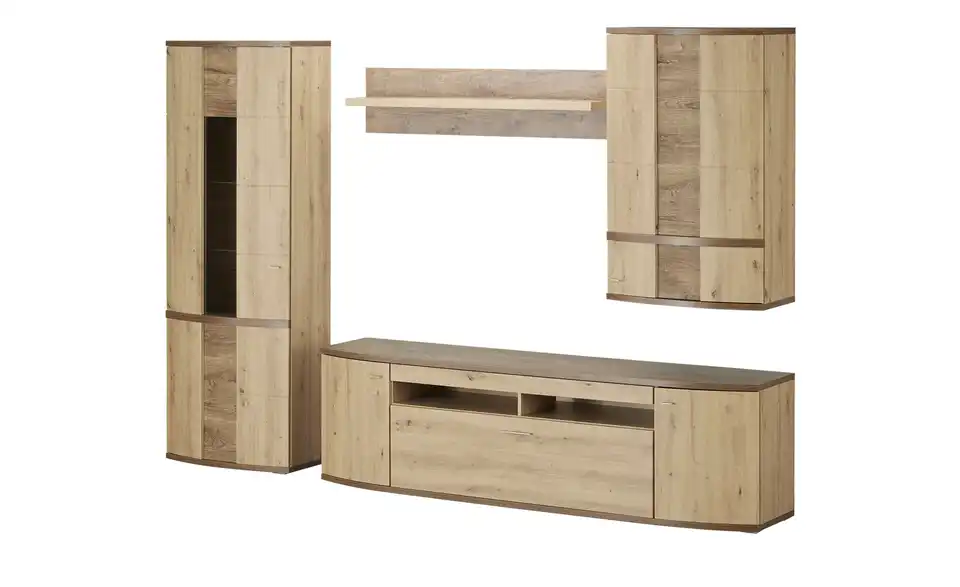 Wohnwand Grasse mit Wandboard