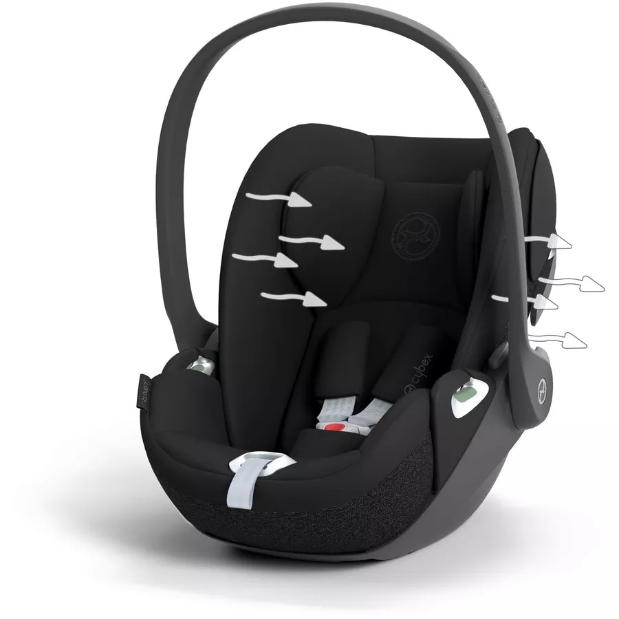 cybex PLATINUM Babyschale Cloud T I-Size Sepia Black