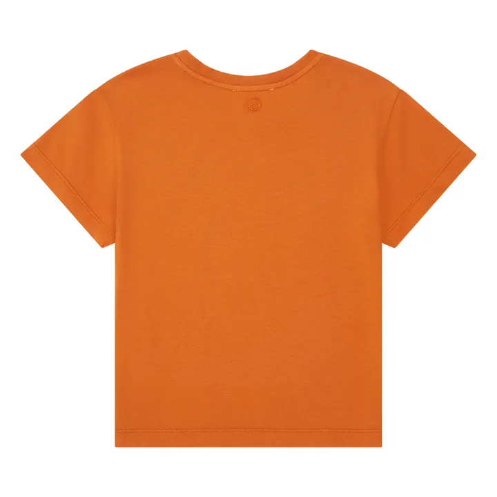 SMALLABLE BASICS T-Shirt Fille Coton Bio | Sienne