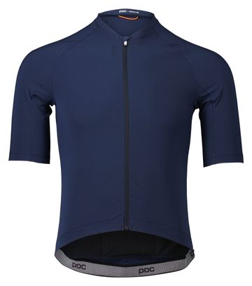 Maillot Manches Courtes Poc Raceday Turmaline Bleu Marine