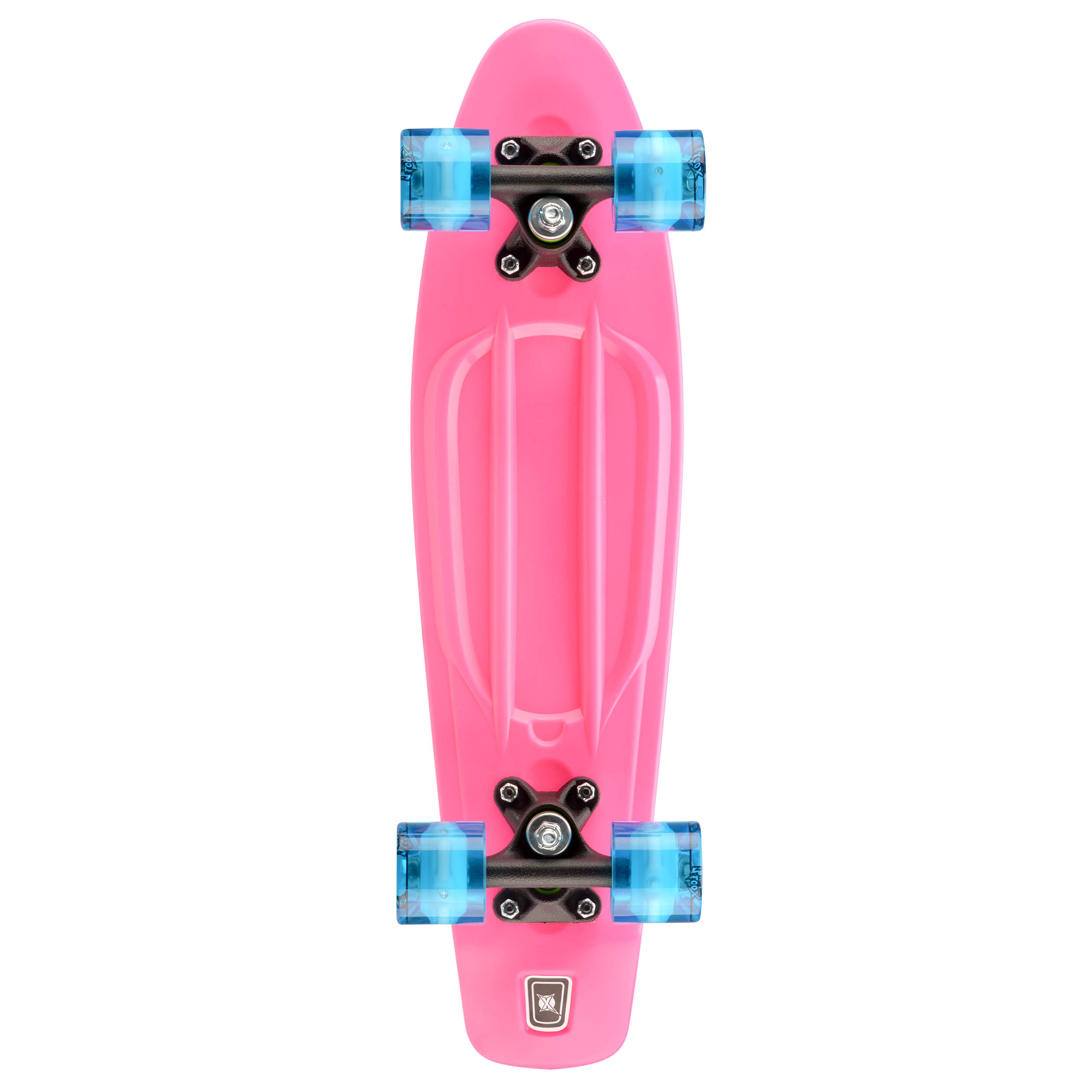 XOOTZ PP 56 cm LED skateboard - Pink