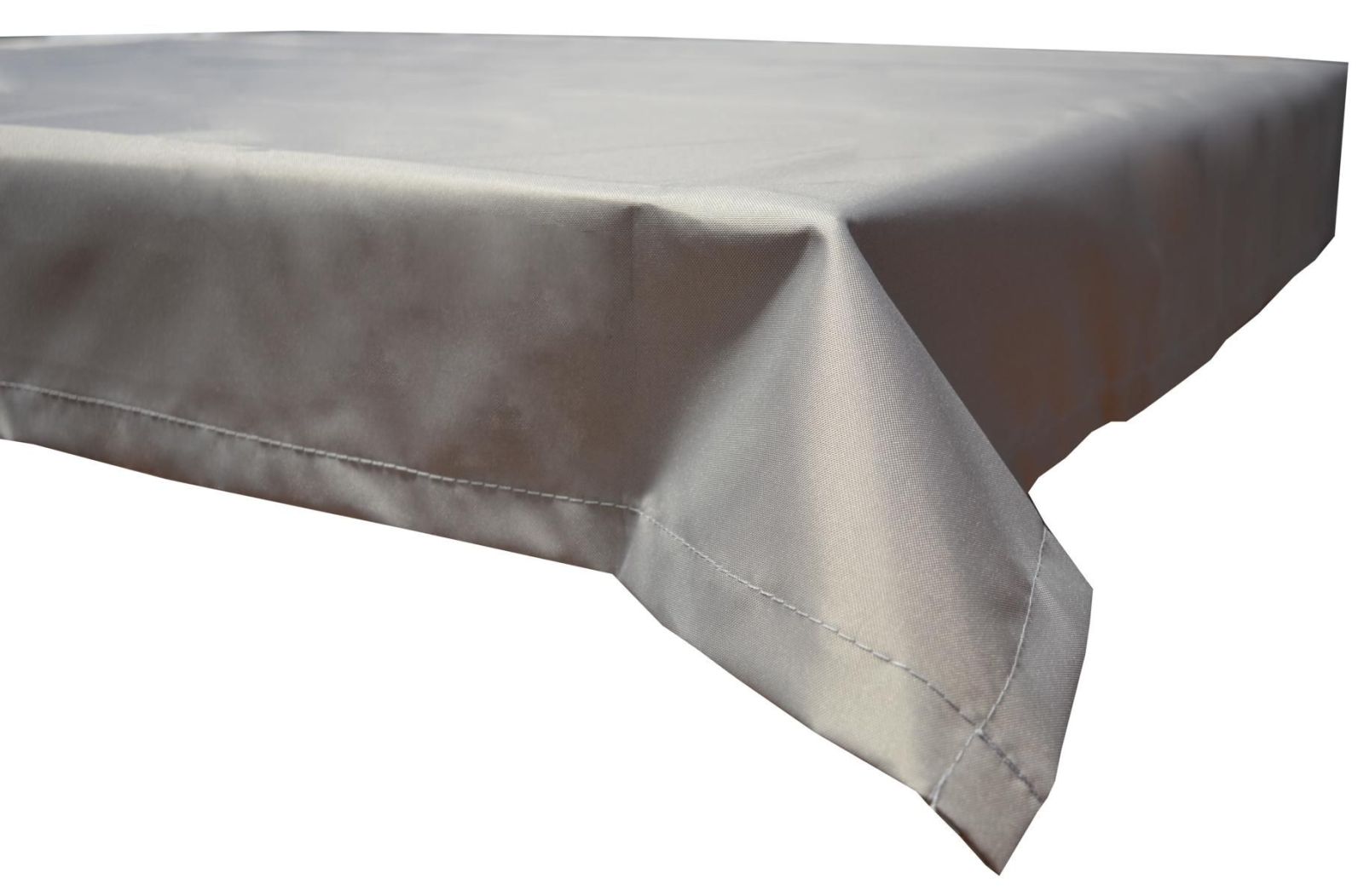 Tischdecke - hellgrau - Polyester - 76x76 cm