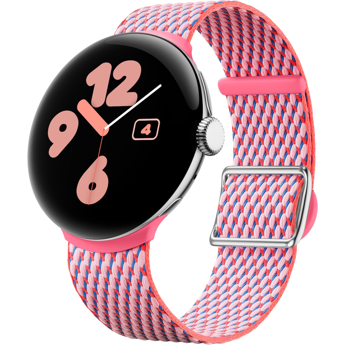 Google Pixel Watch 3 41 mm Wowen Band (rosa)
