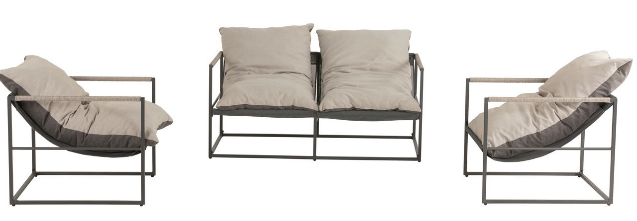 Amatio Lounge-Sofa 2-sitzig MELINA