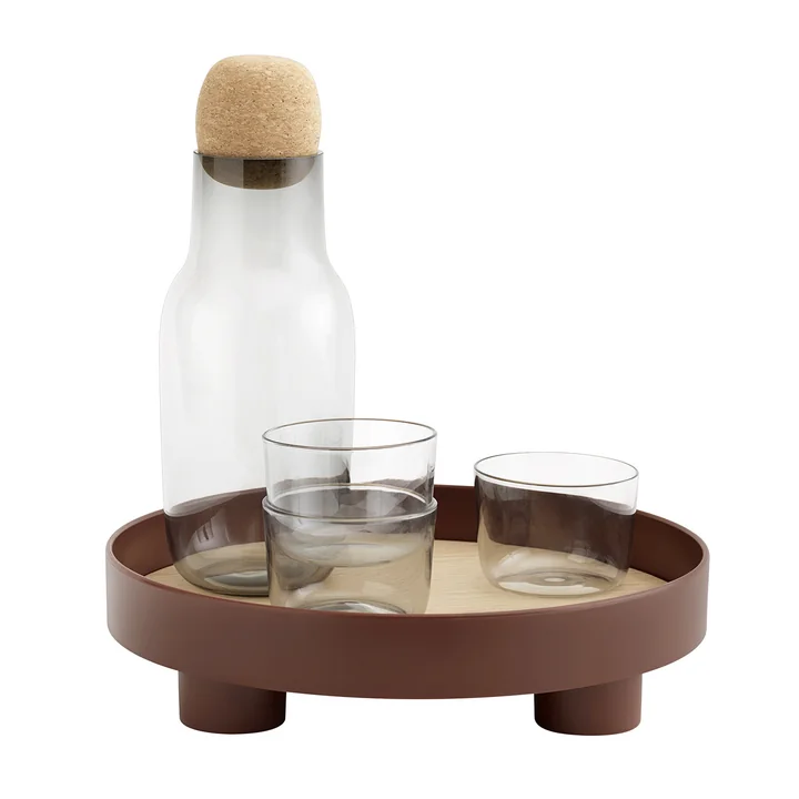 Muuto - Platform Tablett, blau-grau