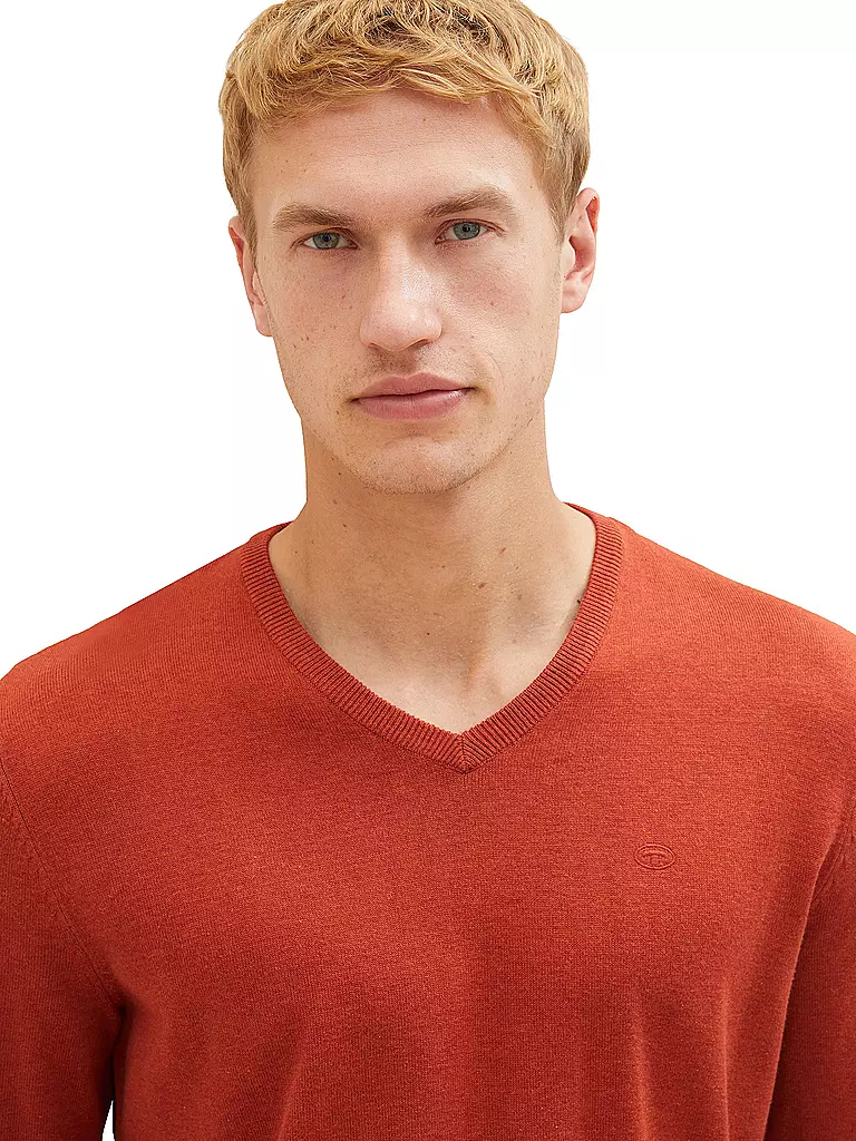 TOM TAILOR Pullover rot