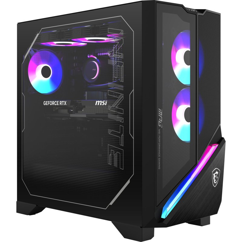 MSI MPG Infinite X3 AI 2NVV7-055EU Intel Core Ultra 7 265K 32 Go DDR5-SDRAM 1 To SSD NVIDIA GeForce RTX 5080 Windows 11 Home Bureau PC Noir