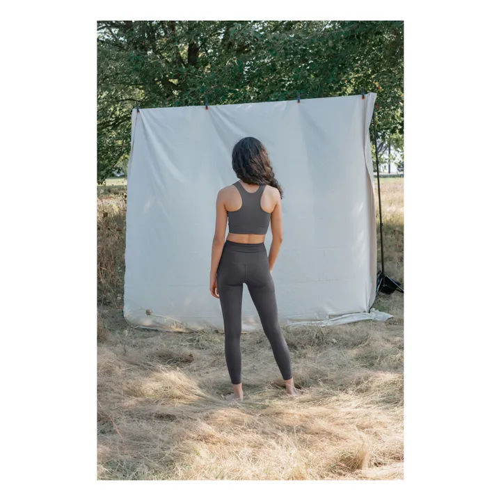 Girlfriend Collective Brassière Paloma | Gris foncé