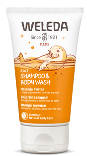 Weleda Kids 2in1 Shampoo & Body Wash Sinaasappel 150ML