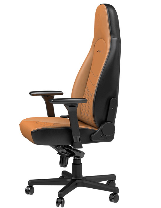 Noblechairs ICON - Vrai Cuir - Cognac/Noir