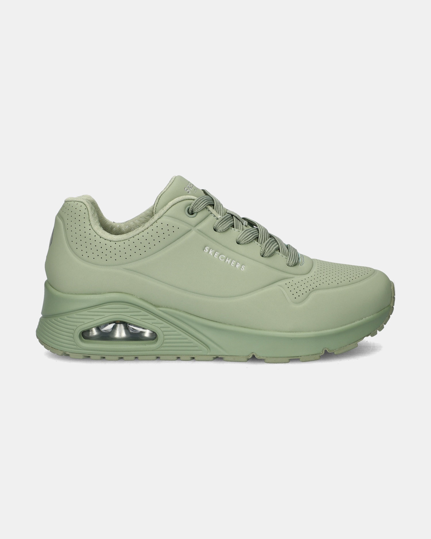 Skechers Street Uno Lage sneakers  - groen