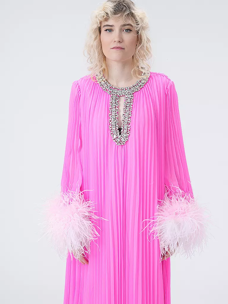 SELF-PORTRAIT Abendkleid  pink