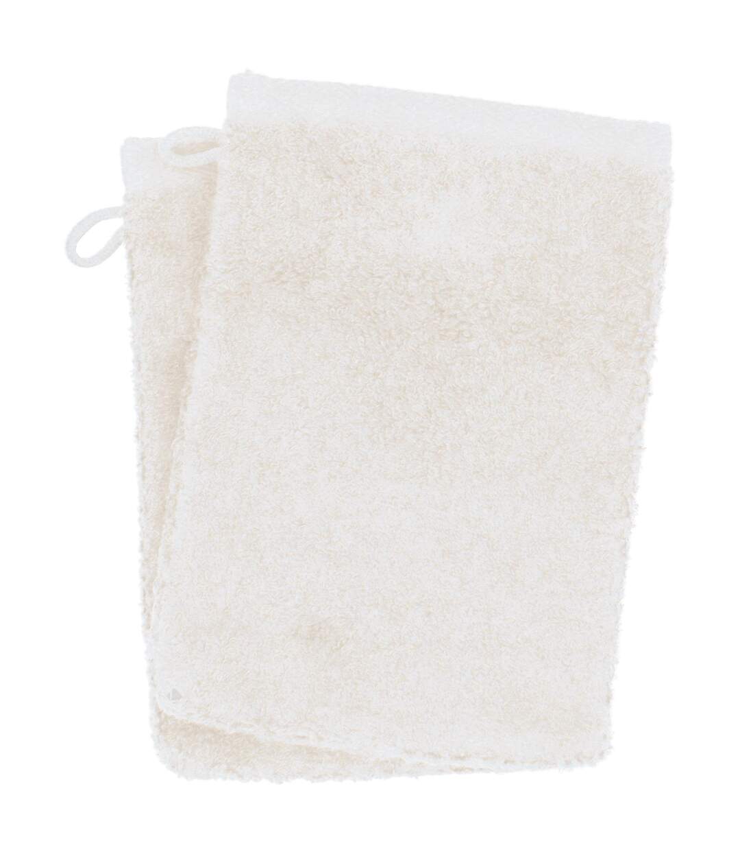 Lot de 2 gants de toilette 16x21 cm SOFTY taupe