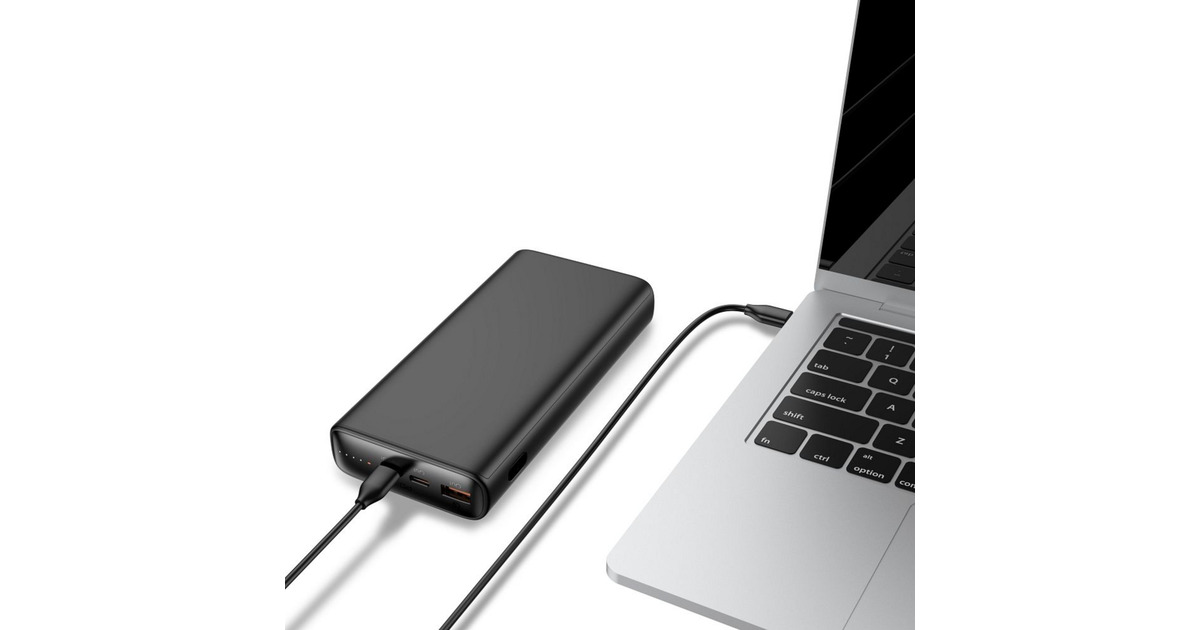 VEGERT100 powerbank 20.000 mAh  (Zwart)