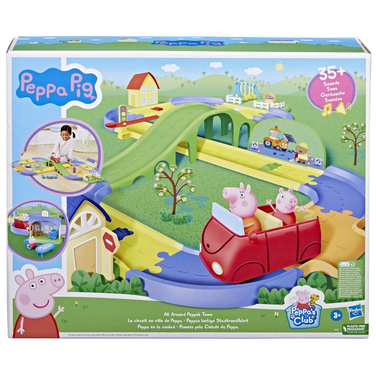 Peppa pig le circuit en ville de Peppa