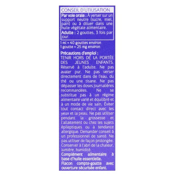 Óleo Essencial de Petitgrain Bigarade Orgânico Naturaactive 10ml