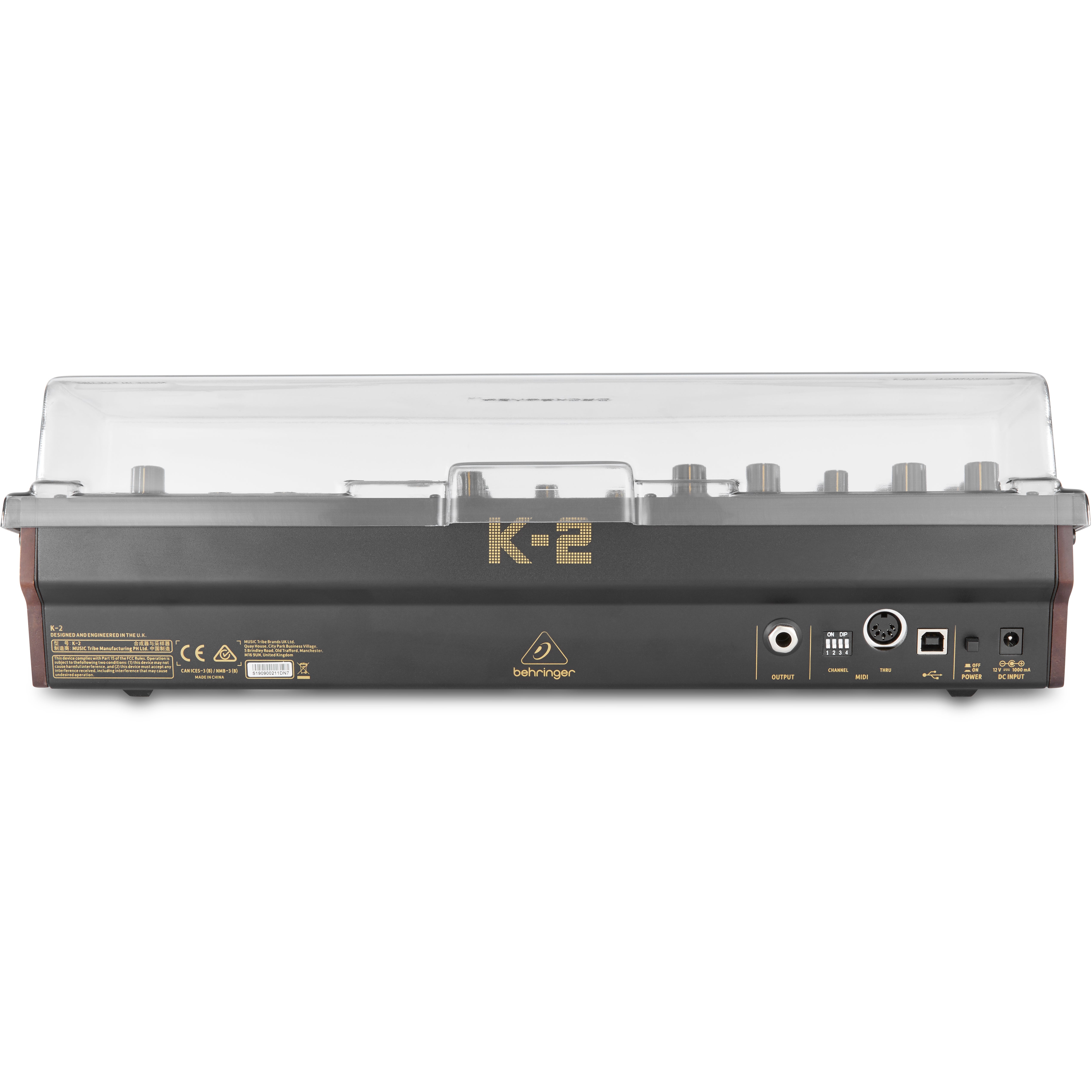 Decksaver Behringer K-2, NEUTRON & PRO-1 Cover
