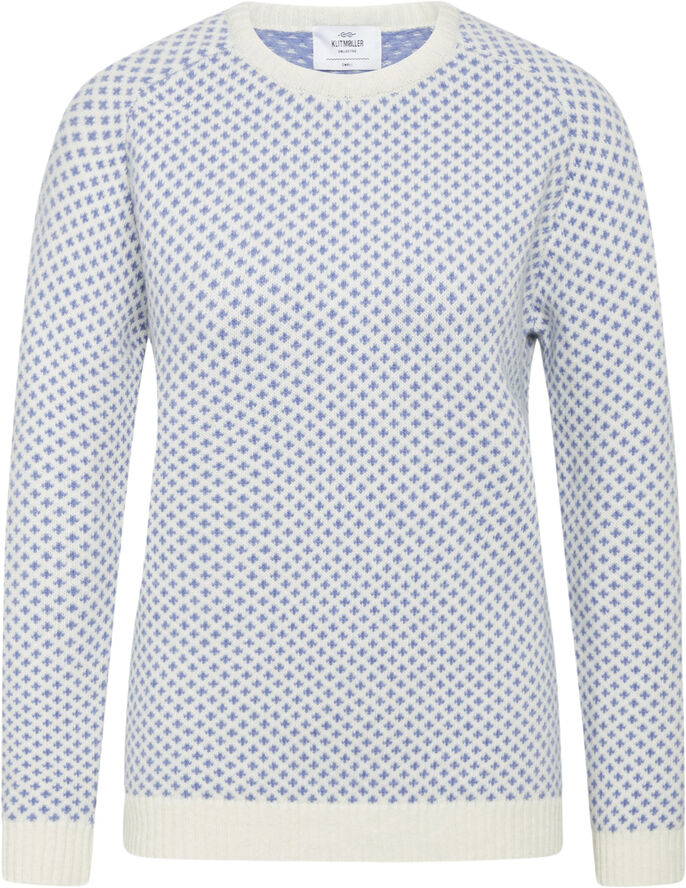 Klitmøller Collectiv Klitmøller Collective Elaine Knit sweater, dame Blå