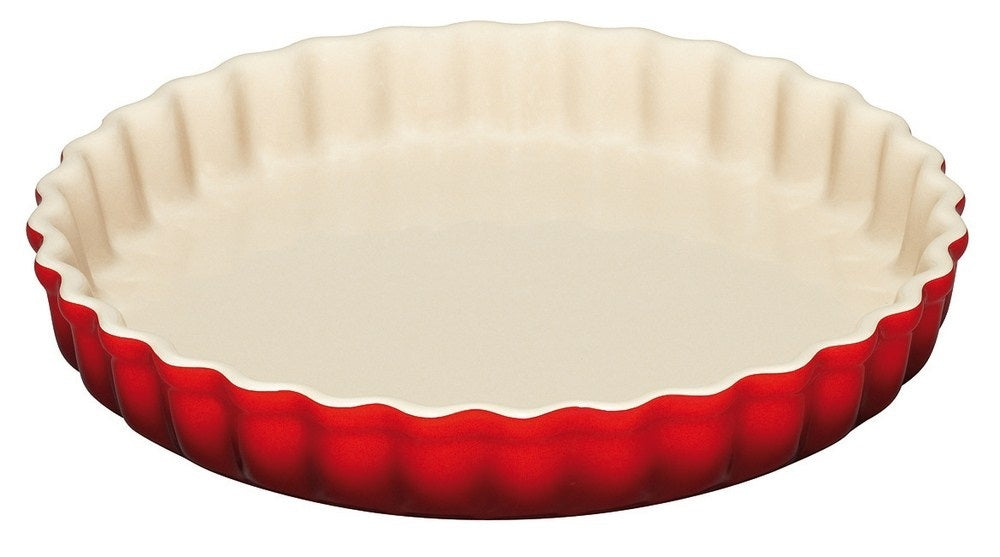Le Creuset Heritage Taartvorm Ã 28 cm - Kersenrood