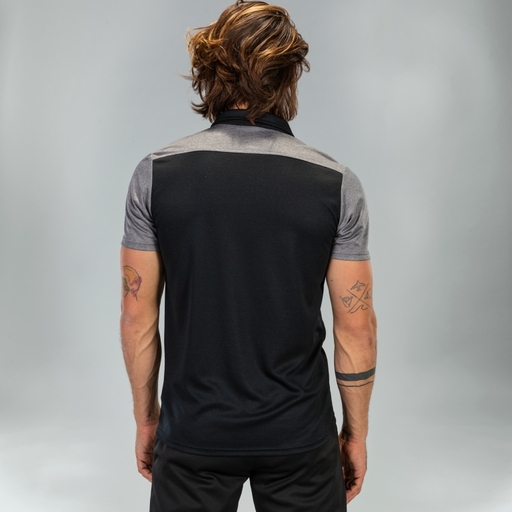 Polo Manga Corta Joma Hobby Ii Preto Gris