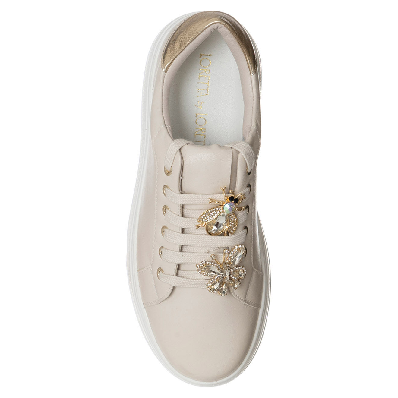 Loretta by Loretta Sneakers Irène beiges