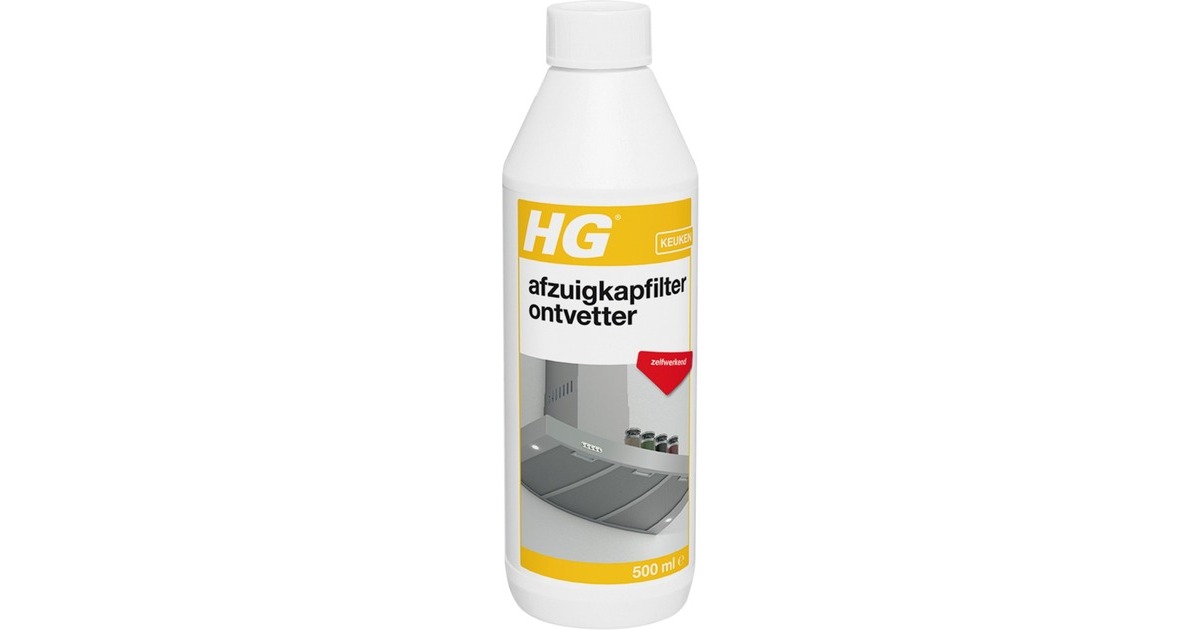 HGAfzuigkapfilter ontvetter 0,5l reinigingsmiddel
