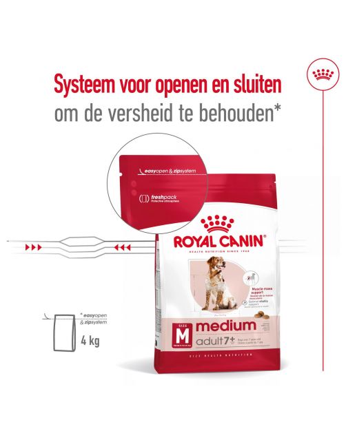 Royal Canin Medium Adult 7+ - Hondenvoer