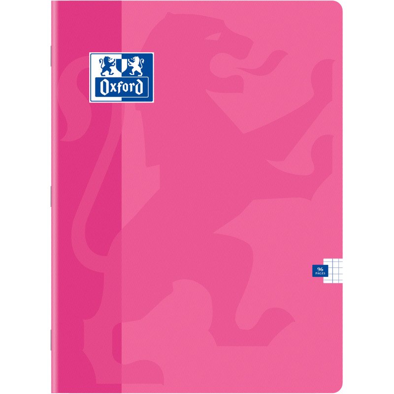 Cahier classique Oxford 24 x 32 cm assorti - 5 x 5 - 96 pages