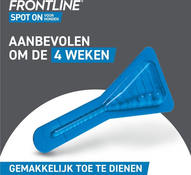 Frontline Spot On Anti vlooienmiddel Hond 10 tot 20 kg 6 pipetten