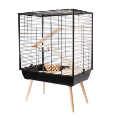 Zolux Knaagdierkooi Neo Cosy Large Zwart 78X48X109 cm