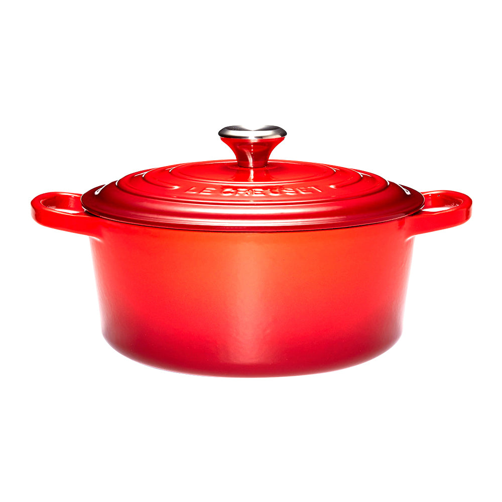 Le Creuset Signature Braadpan Ã 26 cm - Kersenrood