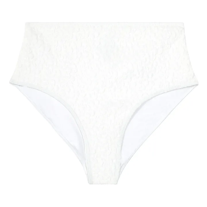 Icone Bas de Maillot Texturé Bellini | Blanc