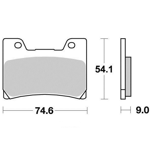 Sifam - Plaquettes de frein S1034N