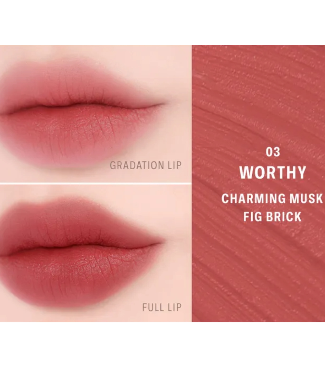 Braye - Bálsamo para lábios e bochechas Lipsleek Blur - 03: Worthy