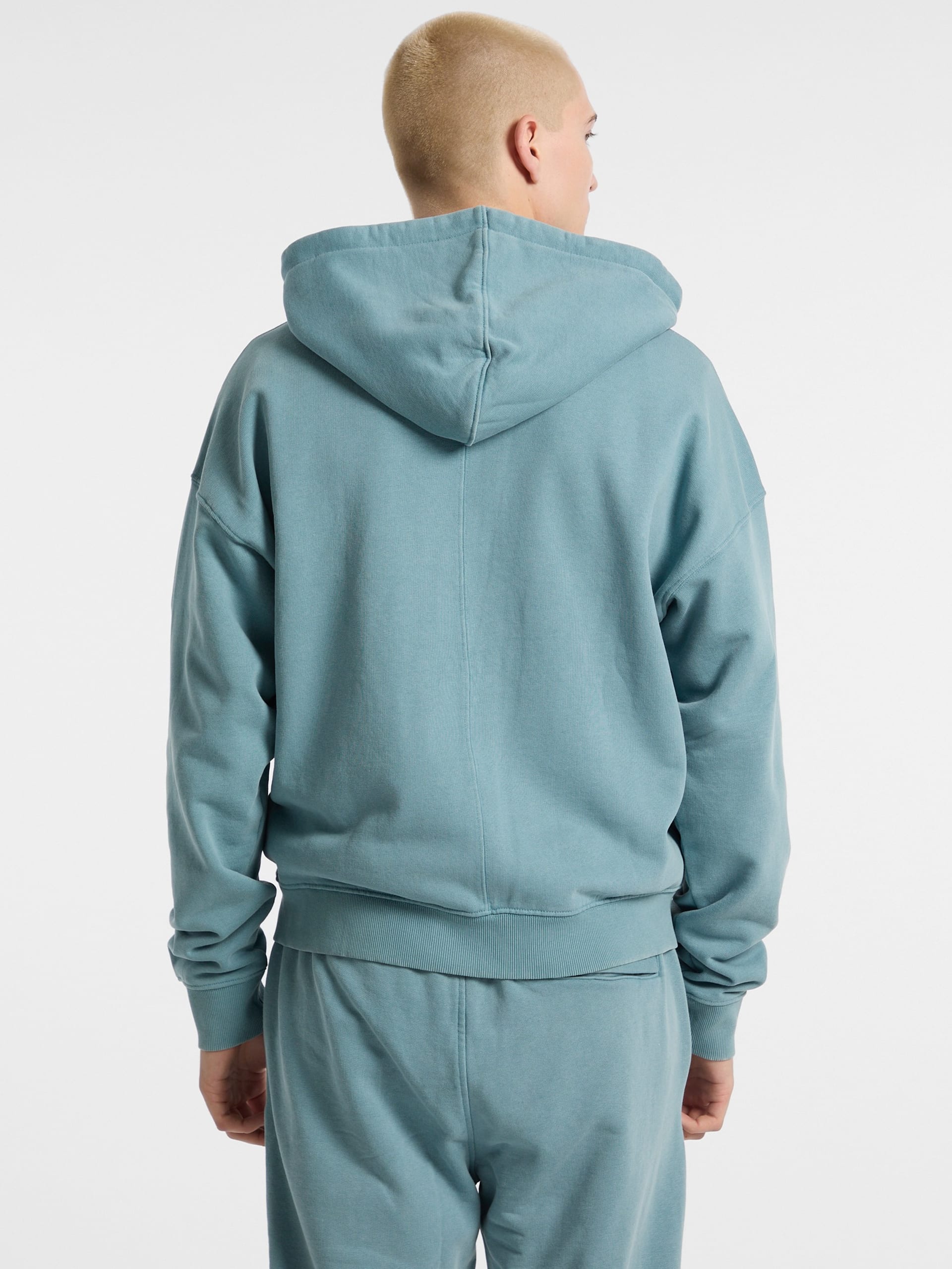 Moletom com zíper GUESS Originals tingido em peça