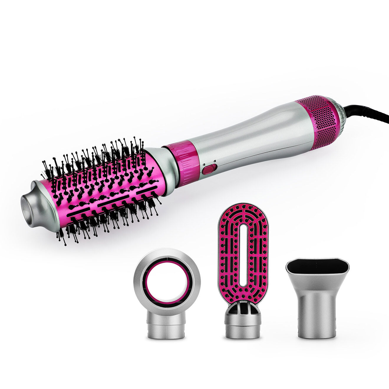Yoghi Brosse volumisante 4-en-1 airpro5 rose/gris