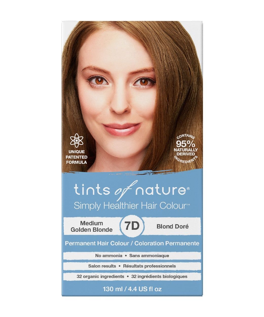 Tints of Nature Medium Golden Blond 7D