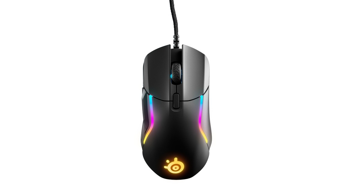 SteelSeriesRival 5 gaming muis  (Zwart, RGB leds)